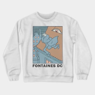 Fontaines DC • • Retro Fan Design Crewneck Sweatshirt